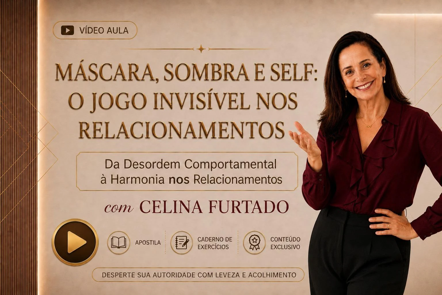 Arte original da aula Máscara, Sombra e Self